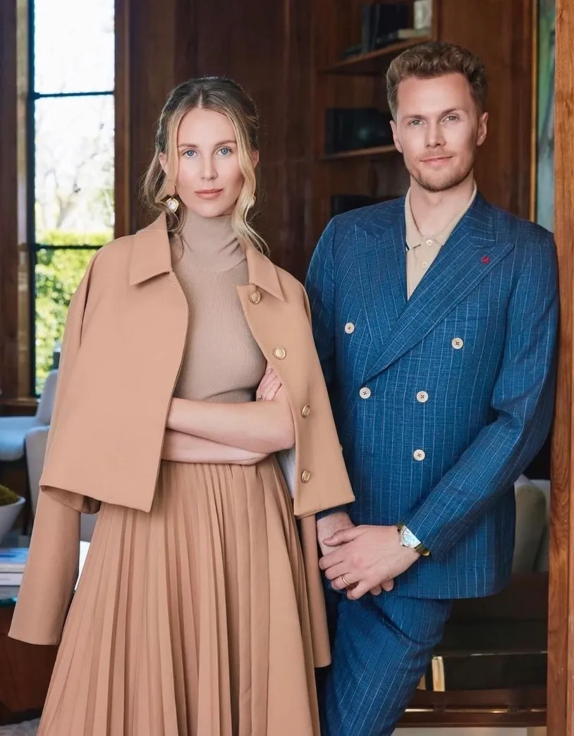 Tessa and Barron Hilton